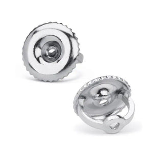 Sterling Silver Screwback Earring Backs